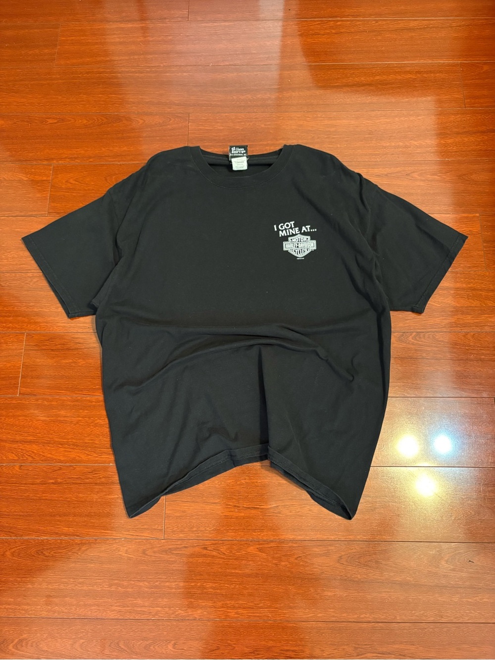 Vintage Men’s Y2K Harley Davidson Black Short Sleeve New York Size XL